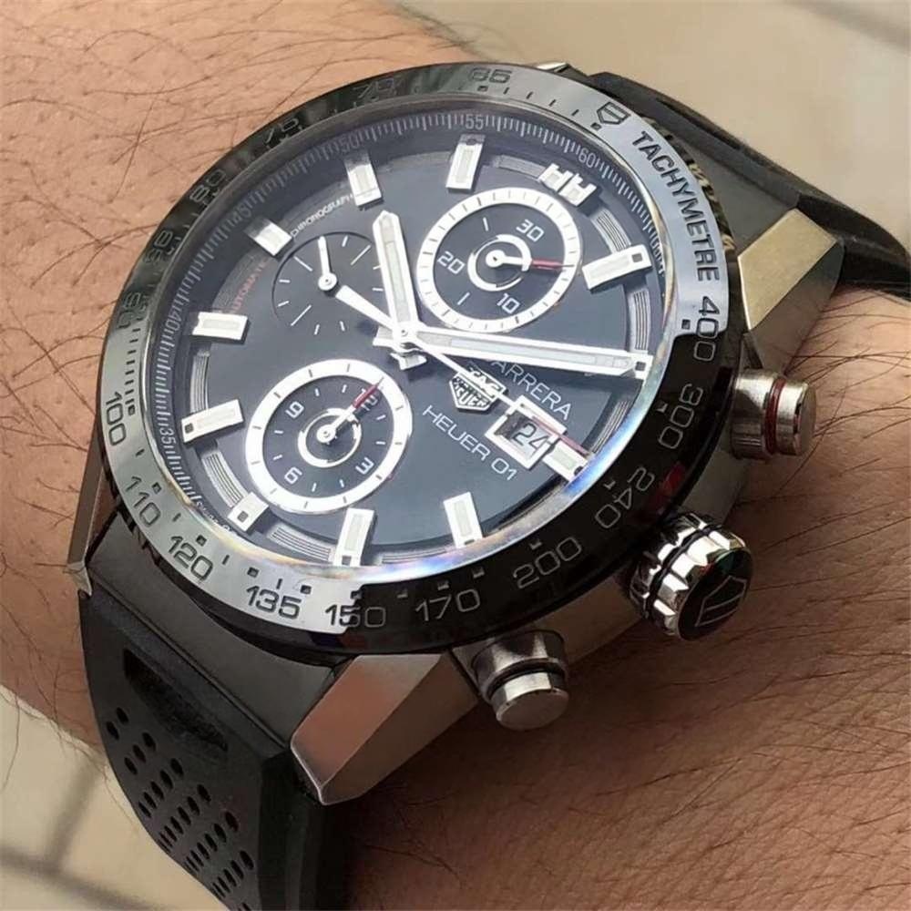 XF Factory TAG Heuer Carrera Black Phantom yeni model incelemesi — 2. fotoğraf