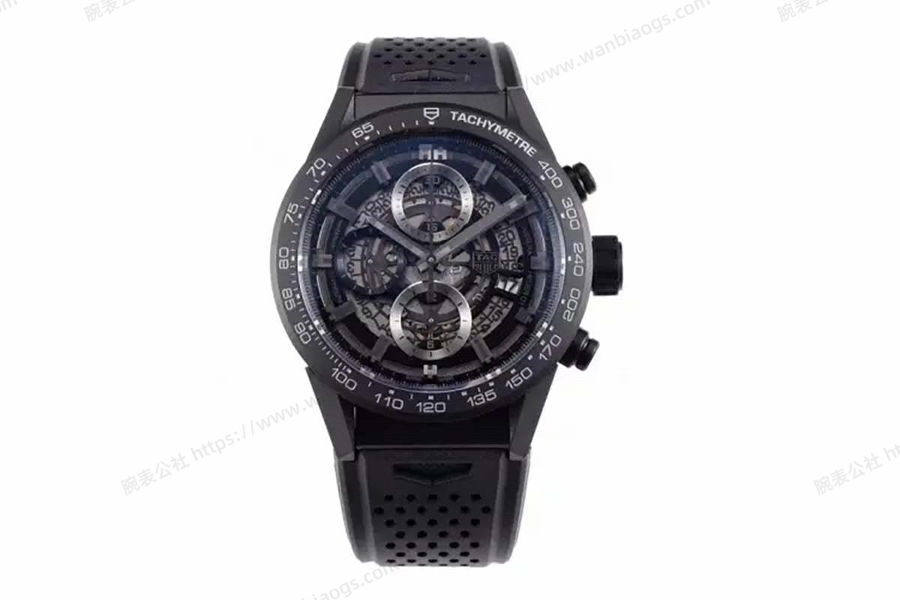 XF Factory TAG Heuer Carrera Seramik Black Knight Saat İncelemesi — 2. fotoğraf