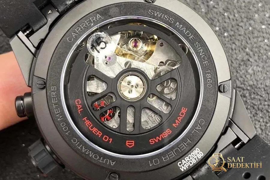 XF Factory TAG Heuer Carrera Serisi Red Knight Kol Saati İncelemesi - Bilezik, Toka ve Klips Mekanizması
