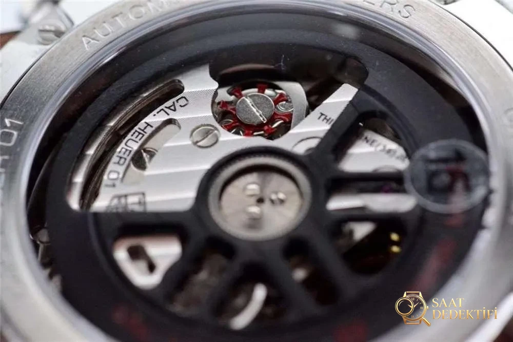 XF Factory TAG Heuer Carrera serisi - Yeni mavi kadranlı saat işçilik incelemesi - Bilezik, Toka ve Klips Mekanizması