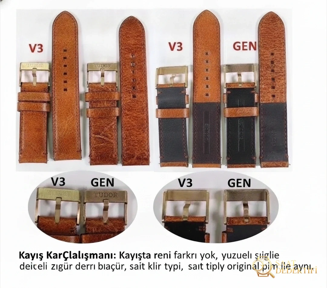XF Factory Tudor Black Bay Bucherer Mavi Bronz fiyatı? Gerçek-replika karşılaştırması ve orijinal incelemesi ekli - Kasa Profili ve Kurma Kolu İncelemesi