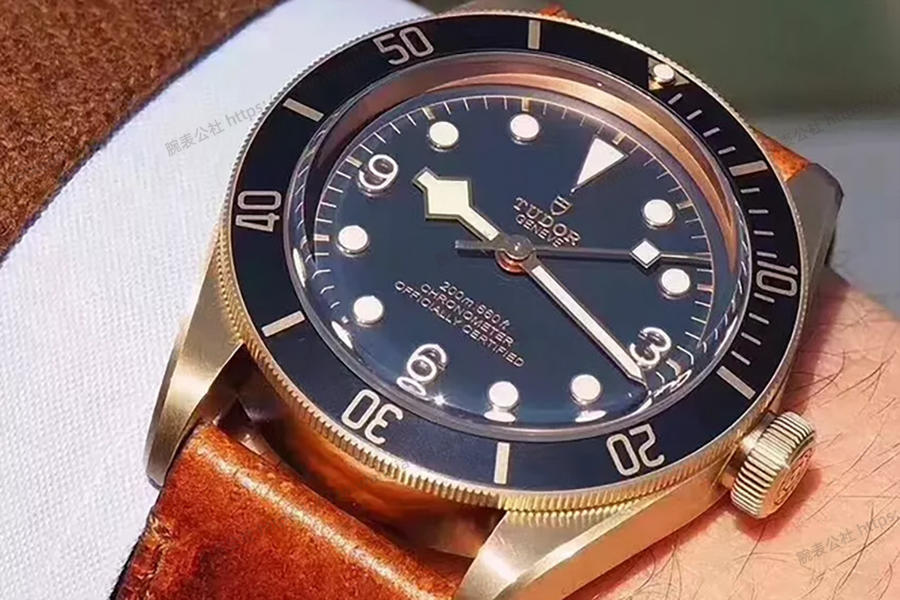 XF Factory Tudor Heritage serisi Mavi Bronz V3 versiyonu saatin orijinalle karşılaştırmalı incelemesi — 2. fotoğraf