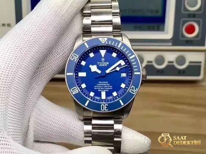 XF Factory Tudor mavi kar tanesi savaş baltası Pelagos serisi 25600TB kaç para? Gerçek-replika karşılaştırması ve orijinal inceleme - Kasa Profili ve Kurma Kolu İncelemesi