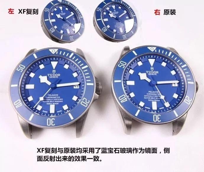 XF Factory Tudor mavi kar tanesi savaş baltası Pelagos serisi 25600TB kaç para? Gerçek-replika karşılaştırması ve orijinal inceleme — 9. fotoğraf