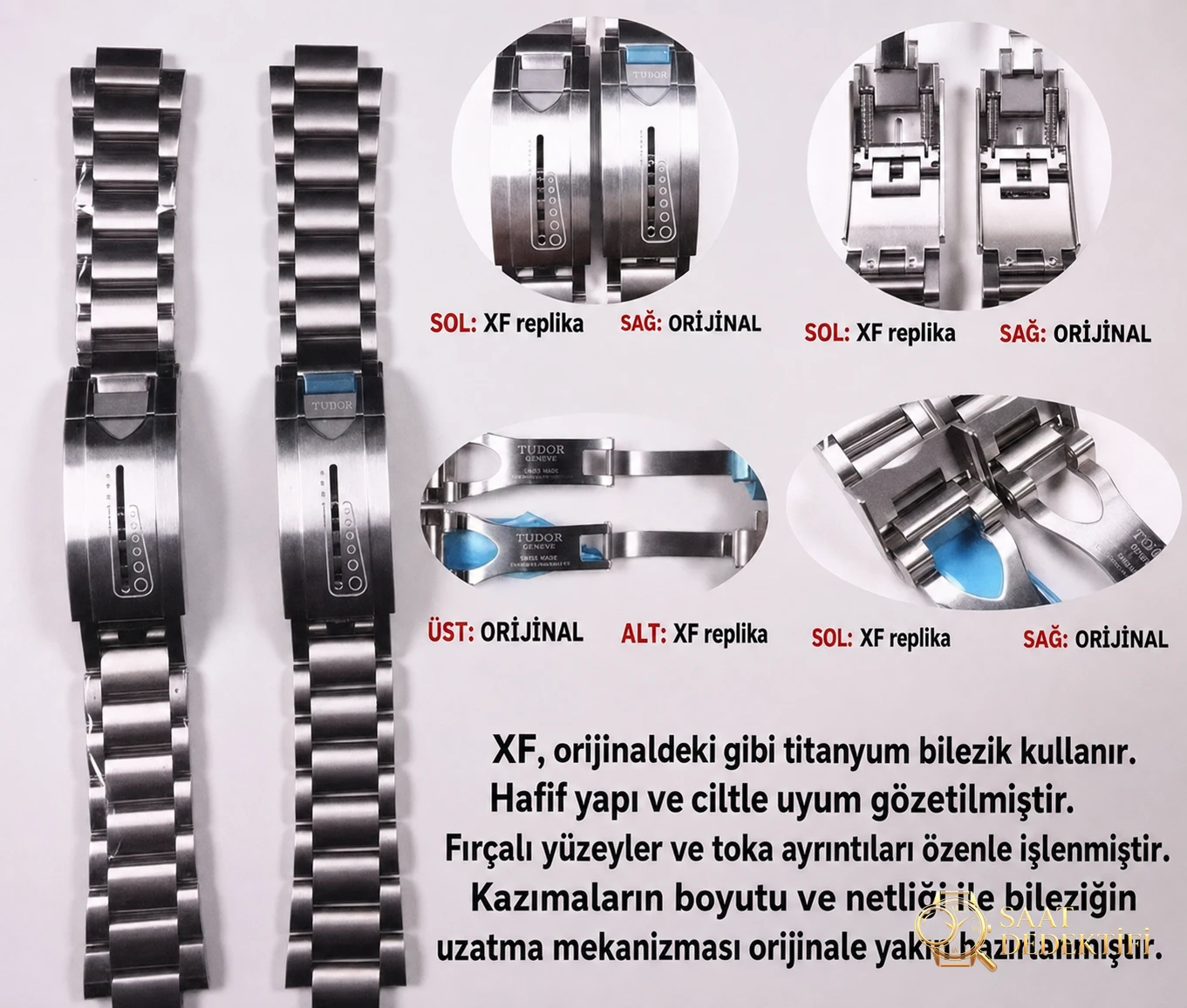 XF Factory Tudor mavi kar tanesi savaş baltası Pelagos serisi 25600TB kaç para? Gerçek-replika karşılaştırması ve orijinal inceleme - Kasa Çeliği ve Polisaj Kalitesi
