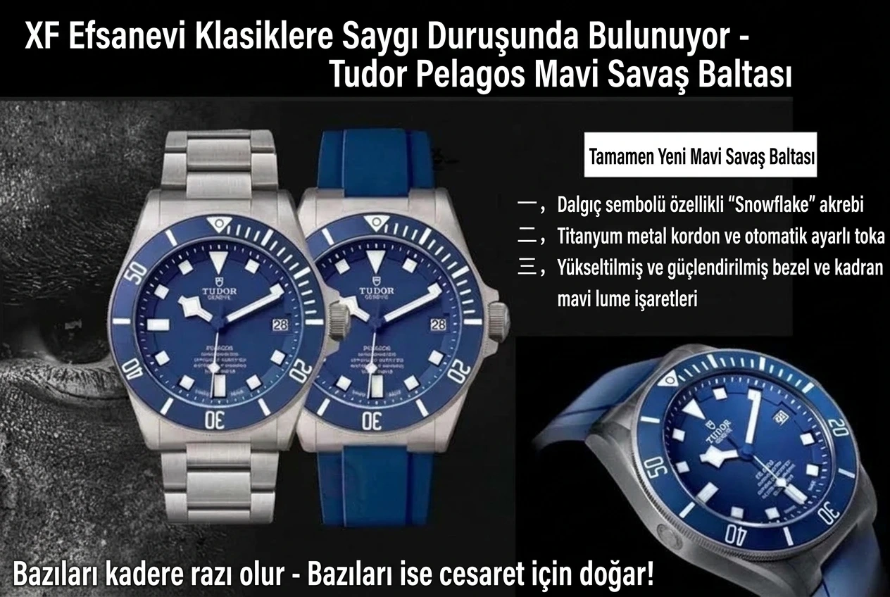 Tudor Pelagos Replika Saat İncelemesi - Ön Görünüm ve Kasa Tasarımı