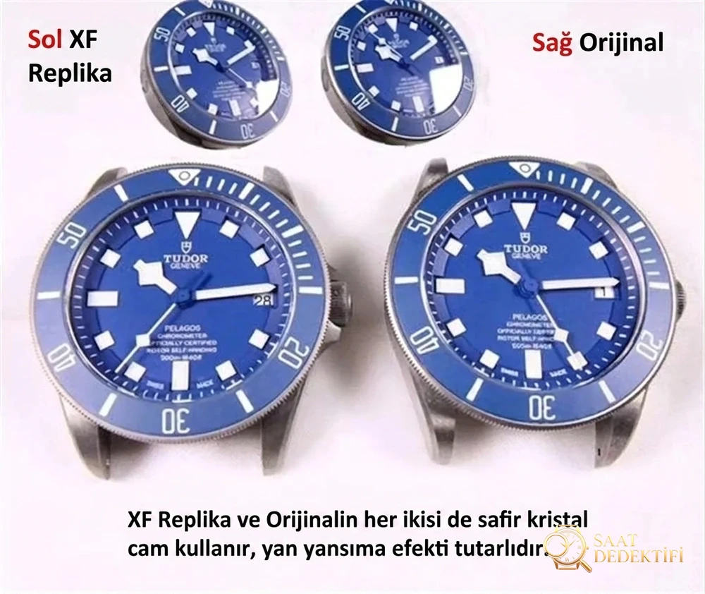 XF Factory Tudor Mavi Savaş Baltası Orijinal Karşılaştırmalı Görsel İncelemesi - Kasa Profili ve Kurma Kolu İncelemesi