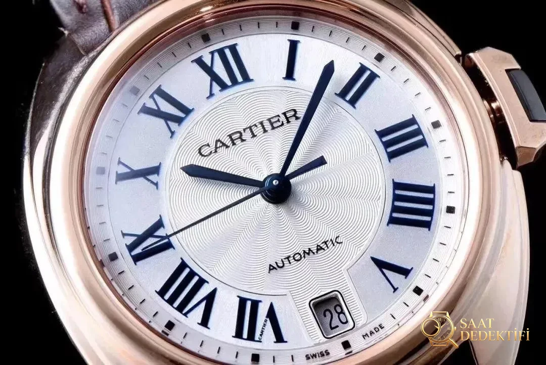 XF Factory V2 Cartier Cle Serisi WGCL0005 Kol Saati Orijinal Karşılaştırmalı İncelemesi - Tepe Kilit Mekanizması ve Conta Yapısı