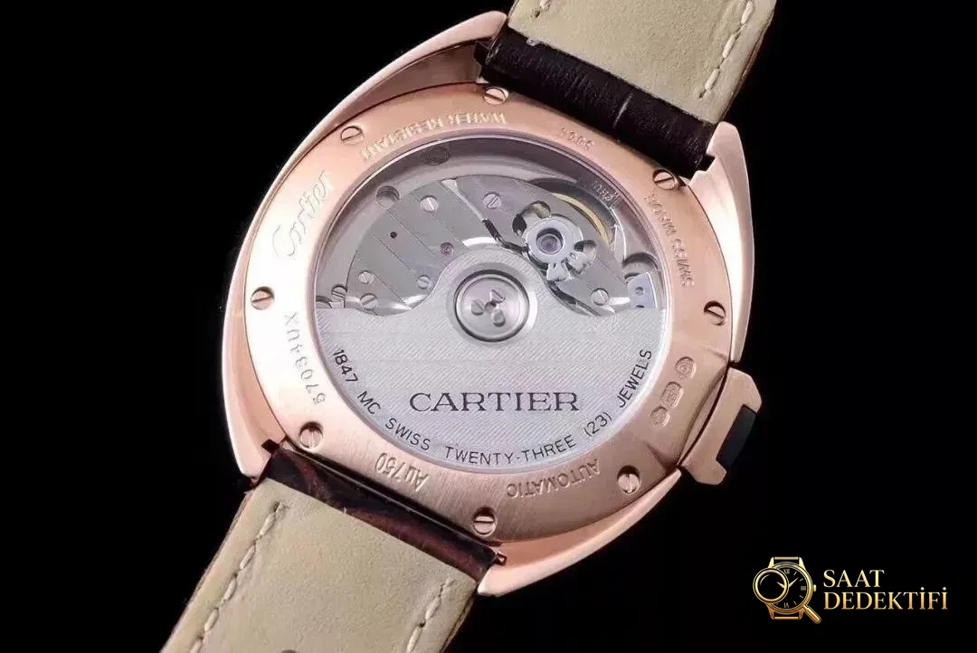 XF Factory V2 Cartier Cle Serisi WGCL0005 Kol Saati Orijinal Karşılaştırmalı İncelemesi - Balans Çarkı ve Zemberek Aksamı