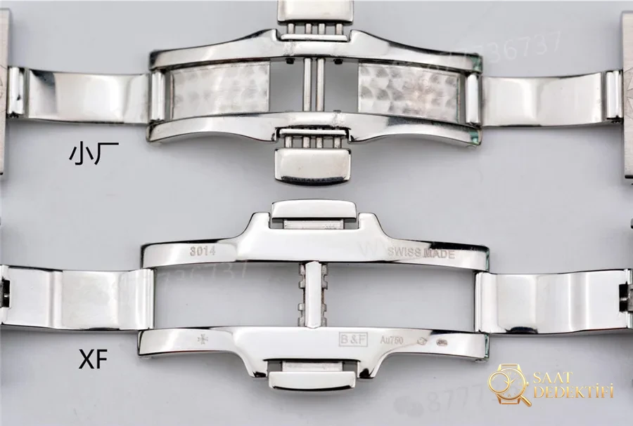 XF Factory Vacheron Constantin Overseas 2000V, küçük fabrika versiyonuyla karşılaştırma: hangisi daha üstün? - Kasa Çeliği ve Polisaj Kalitesi