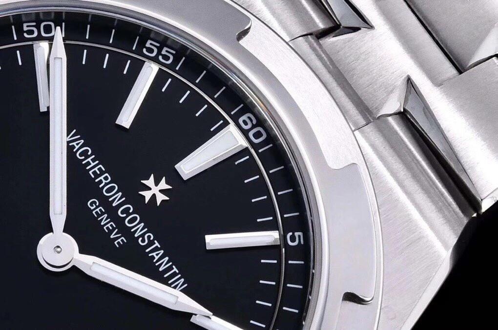 XF Factory Vacheron Constantin Overseas 2000V Siyah Kadranlı Ultra İnce Saat İncelemesi — 4. fotoğraf