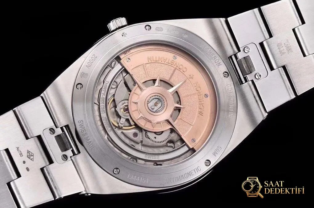 XF Factory Vacheron Constantin Overseas 2000V Siyah Kadranlı Ultra İnce Saat İncelemesi - Makro Kadran ve İndeks İşçiliği