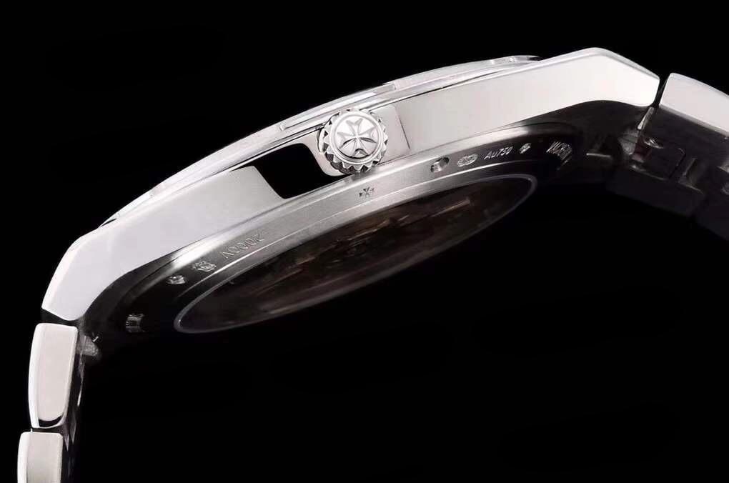 XF Factory Vacheron Constantin Overseas 2000V Siyah Kadranlı Ultra İnce Saat İncelemesi — 7. fotoğraf