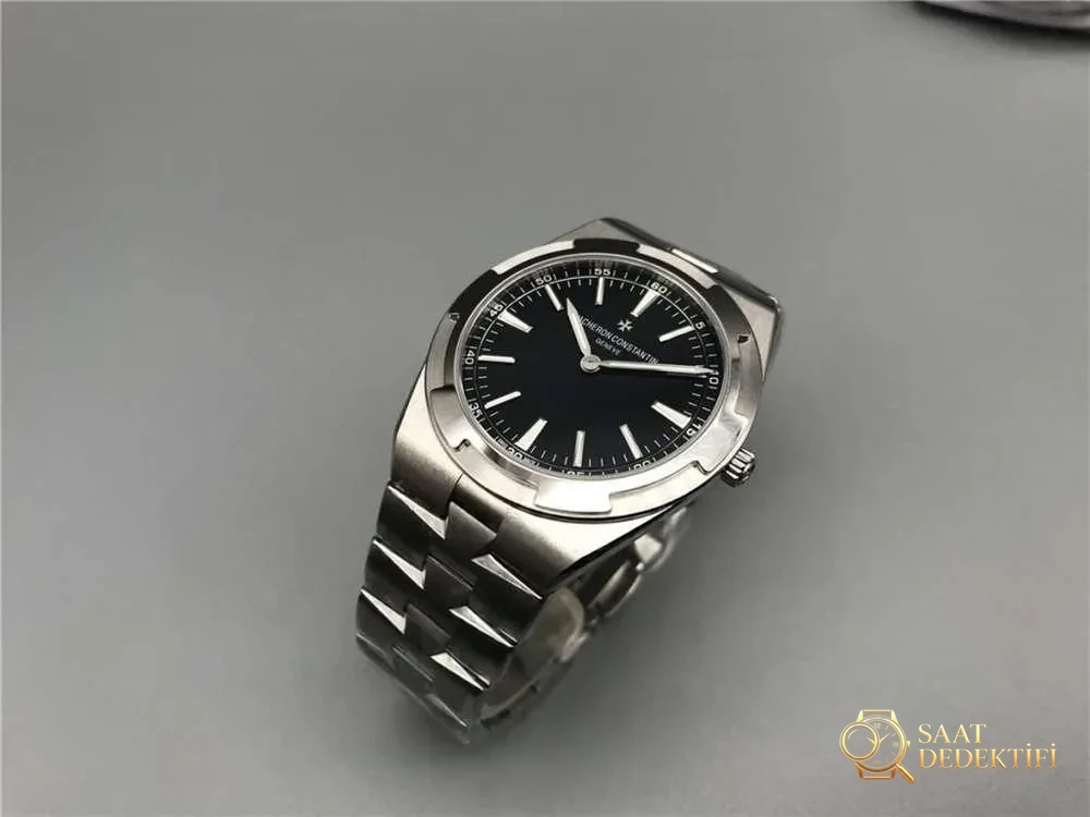 XF Factory Vacheron Constantin Overseas 2000V Ultra İnce «Siyah Kadran» İşçilik İncelemesi - Kadran Detayı ve Bezel İşçiliği
