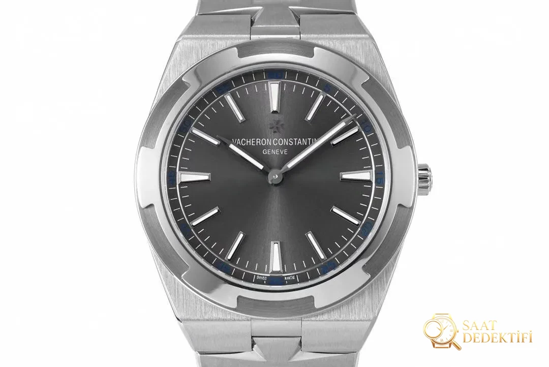 XF Factory Vacheron Constantin Overseas Ultra İnce 2000V Kol Saati - Kadran Detayı ve Bezel İşçiliği