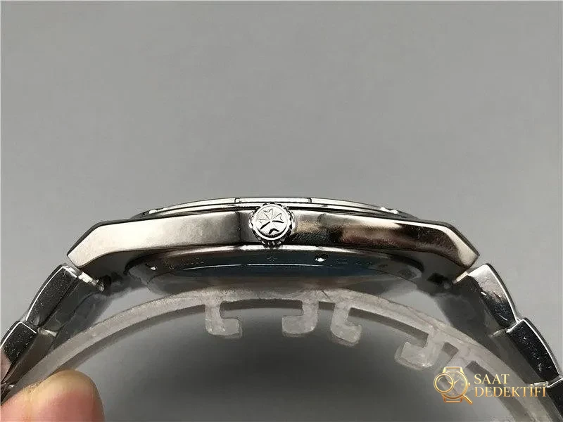 XF Factory Vacheron Constantin Overseas Ultra İnce 2000v Siyah Kadran Kol Saati İncelemesi - Bilezik, Toka ve Klips Mekanizması