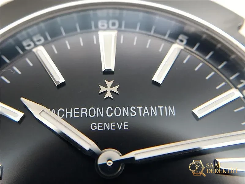 XF Factory Vacheron Constantin Overseas Ultra İnce 2000v Siyah Kadran Kol Saati İncelemesi - Klips Kilidi ve Lazer Damgalar