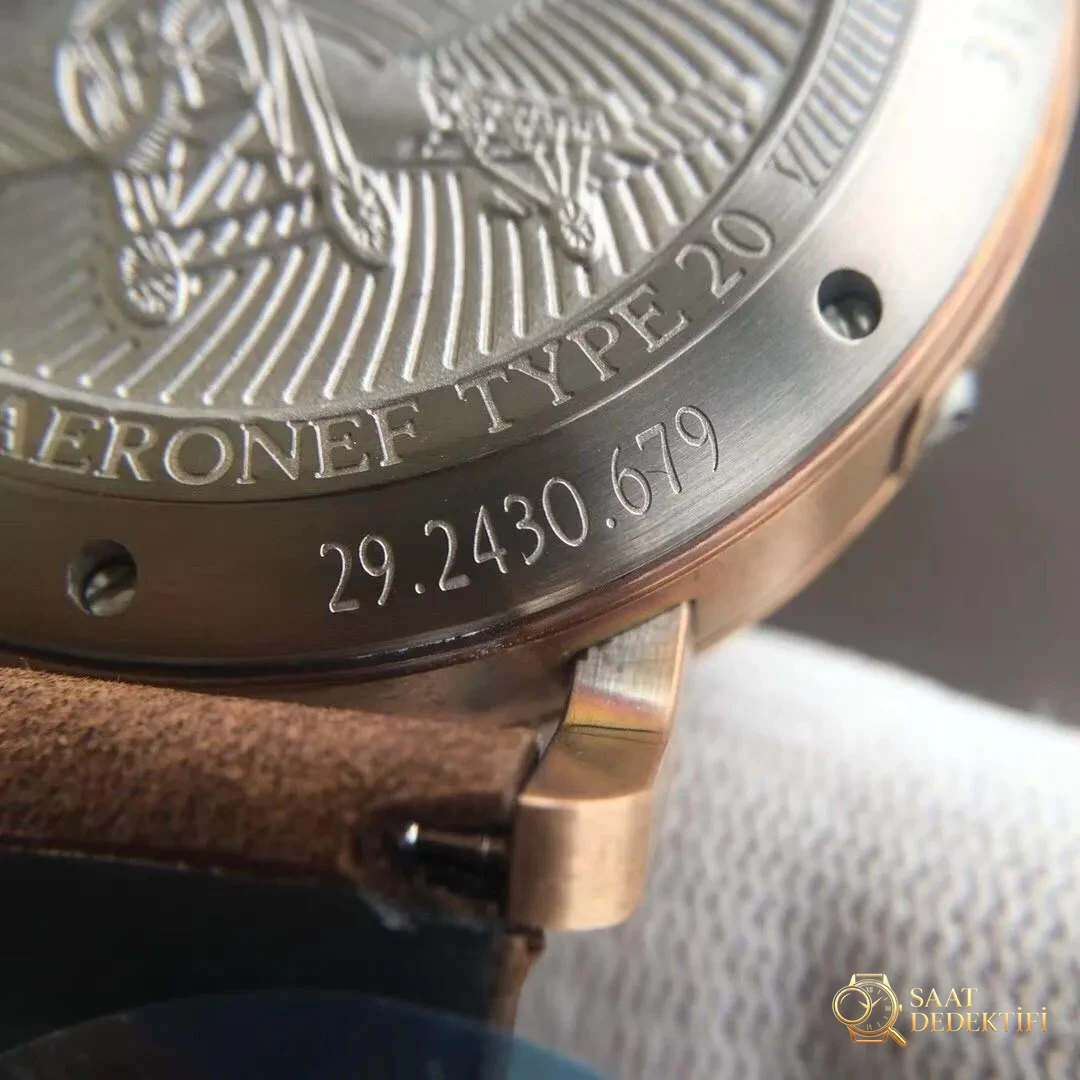 XF Factory Zenith Bronz Pilot Big Flieger V3 Sürümü - Çok Fotoğraflı Detaylı İnceleme - Yan Profil ve Kordon Bağlantısı