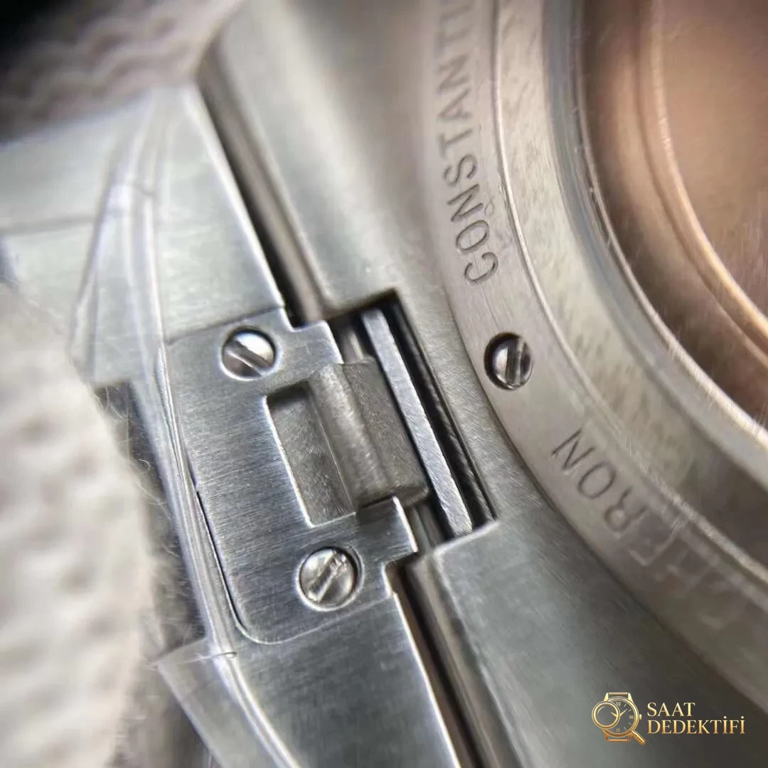XF Vacheron Constantin Overseas 2000V ultra ince, orijinalini nasıl yakalıyor? - Mekanizma Zemberek ve Balans Detayı