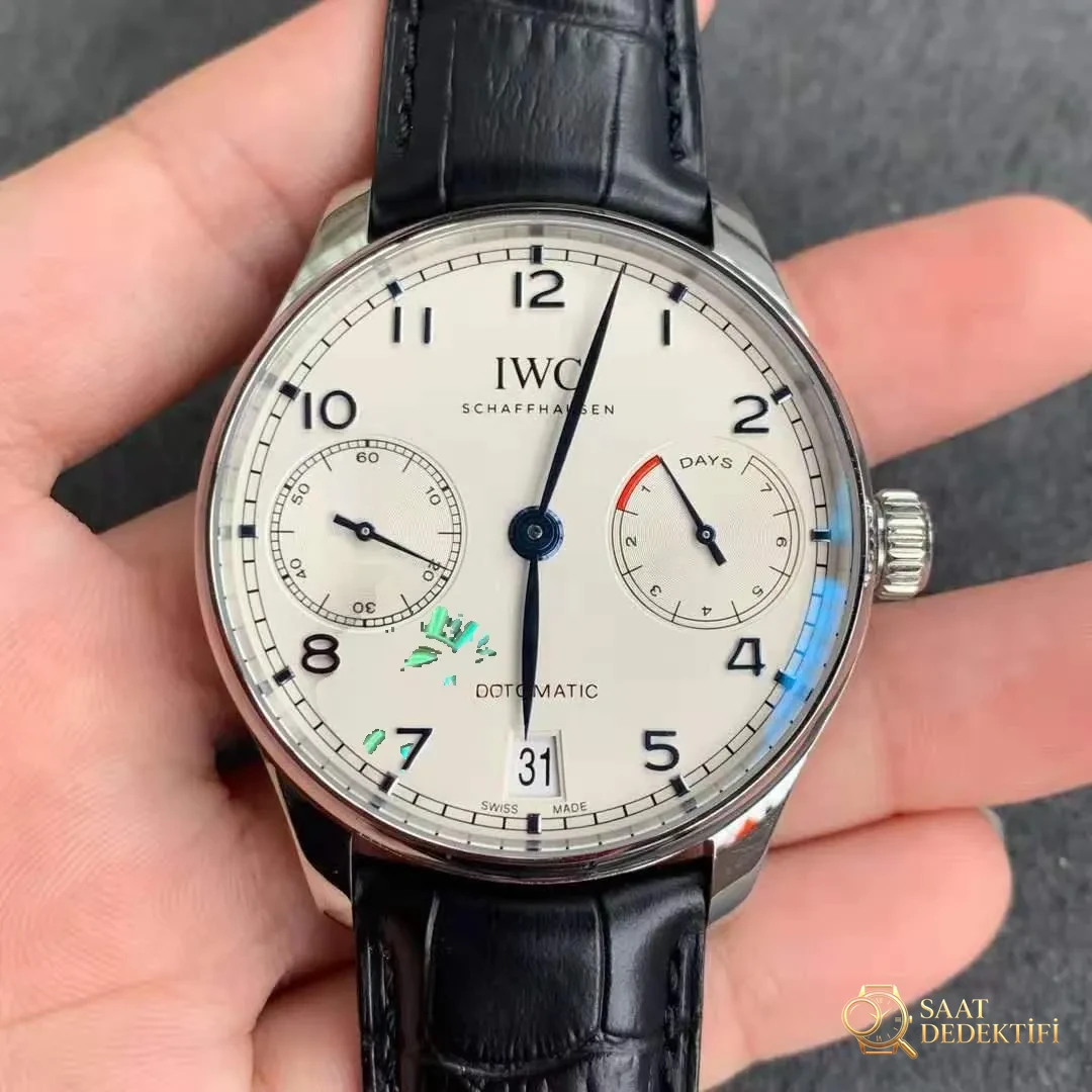ZF V5 Replika IWC Portuguese 7 Days Güç Rezervi