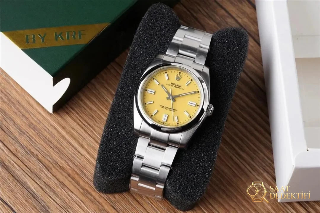 Yeni cila kadranlı KRF Factory Rolex Oyster Perpetual 126000 serisi 36 mm işçiliği nasıl? - Kadran İbreleri ve Saniye Akışı