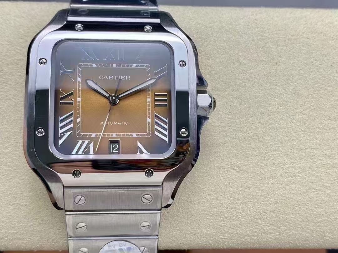 Replika Cartier Santos Sarı