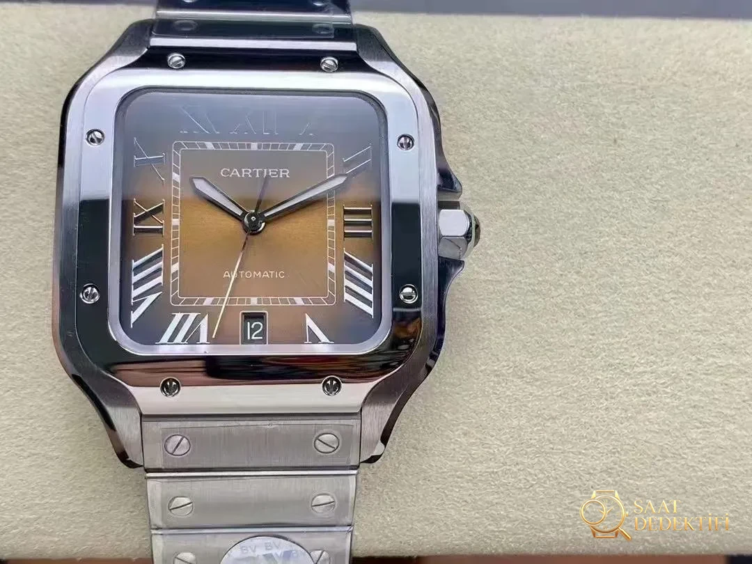 Replika Cartier Santos Sarı