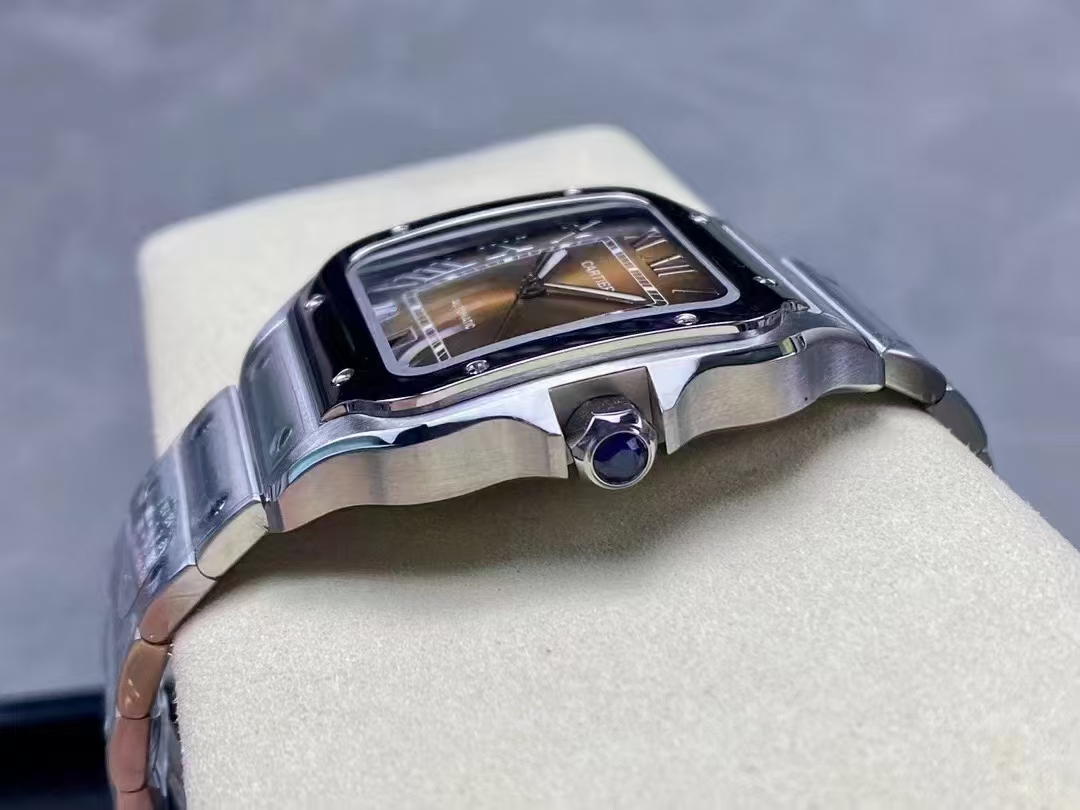 Cartier Santos Sarı Kurma Kolu