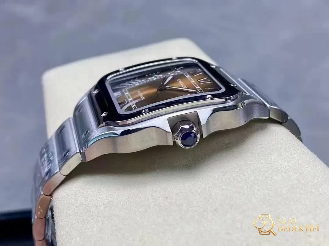 Cartier Santos Sarı Kurma Kolu