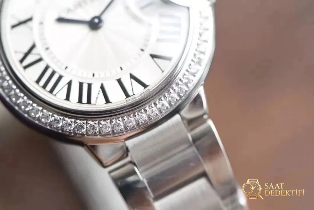Yeni HBBV6 Factory Cartier Ballon Bleu 33 mm el işçiliği sonradan taşlı kadın saati ne kadar? Sahtesi anlaşılır mı? - Bilezik, Toka ve Klips Mekanizması