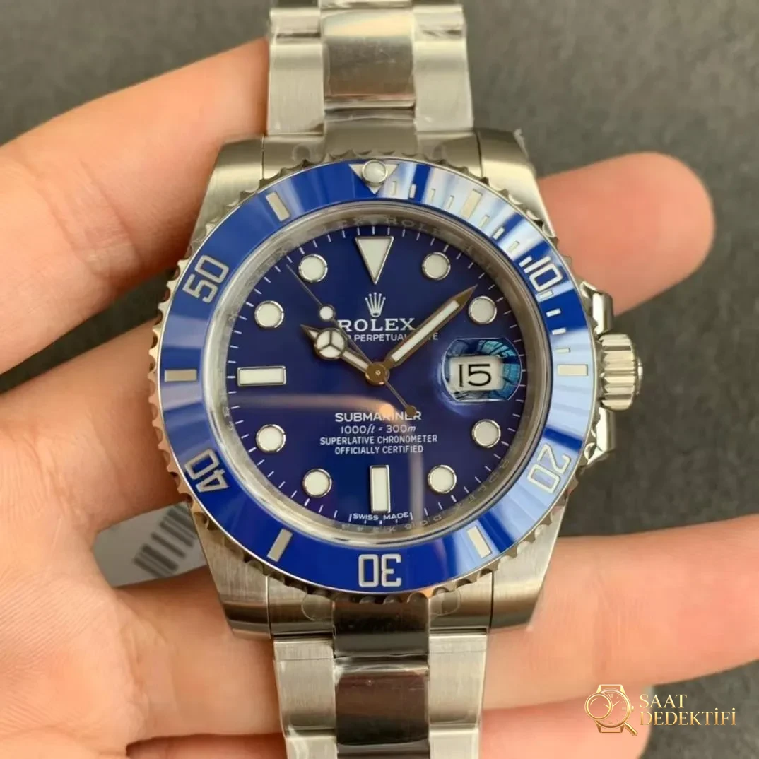 Yeni Modeller Ve vs Fabrikasindan Mavi Submariner 116619Lb Hakkinda Kar... - Ön Görünüm ve Kasa Tasarımı