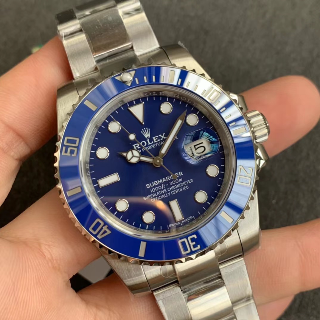 Replika Rolex Sumbariner Mavi Kadran