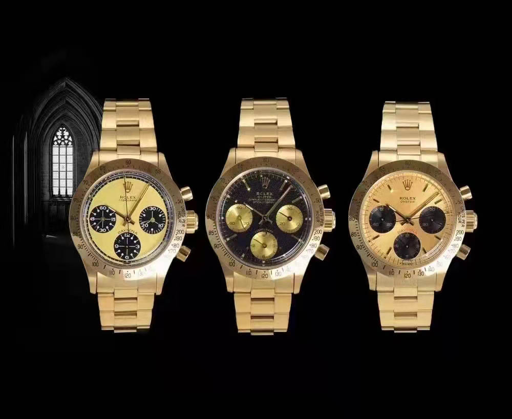 Rolex Daytona Paul Newman Altın Rengi Models