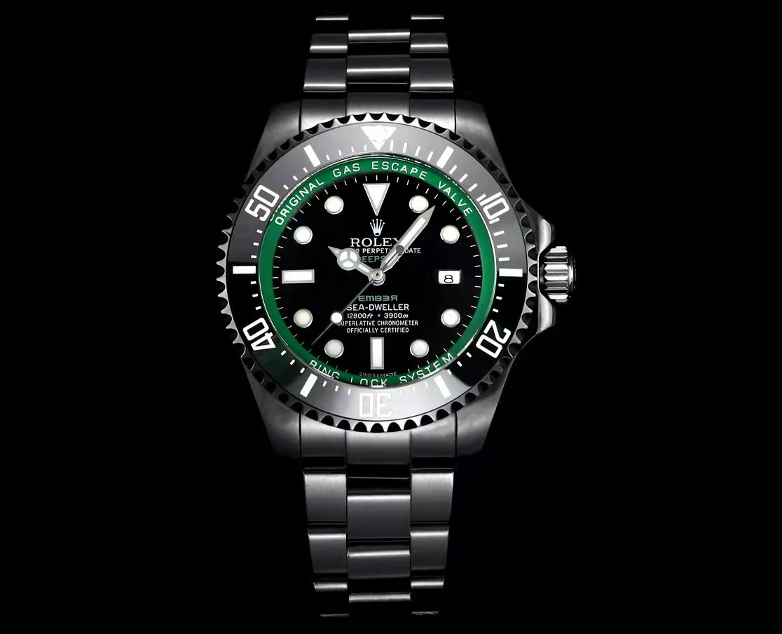 Rolex Blaken Yeşil Siyah