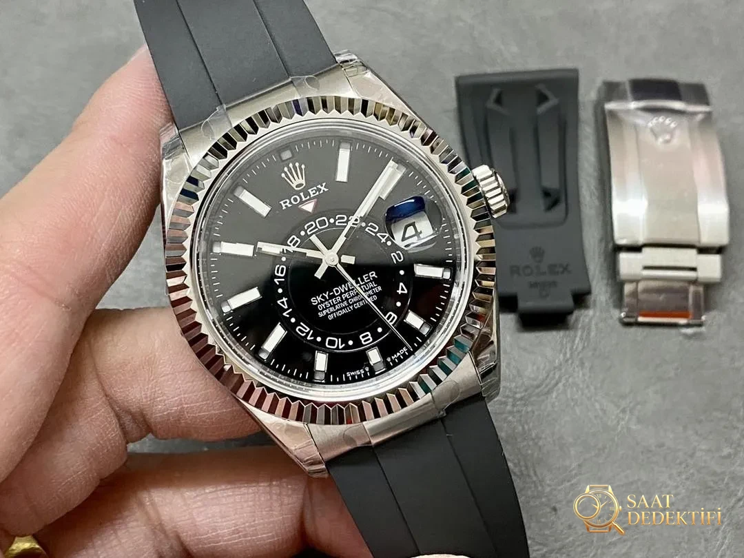 Yeni N Factory Sky-Dweller kalitesi iyi mi? - Kadran Detayı ve Bezel İşçiliği