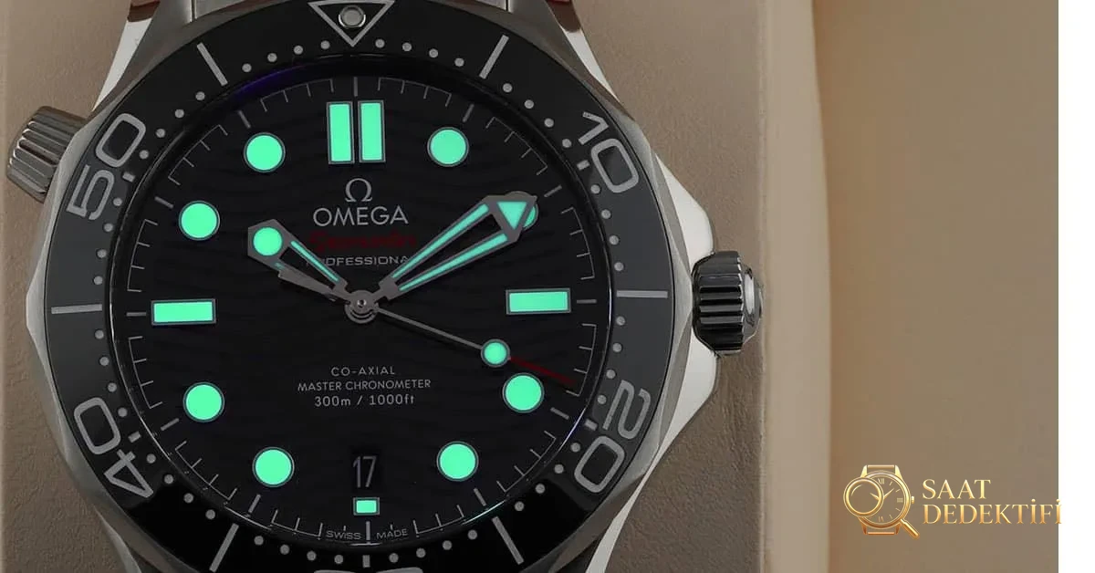 Omega Seamaster Diver 300m Co Axial Master Chronometer Lume Malzemesi