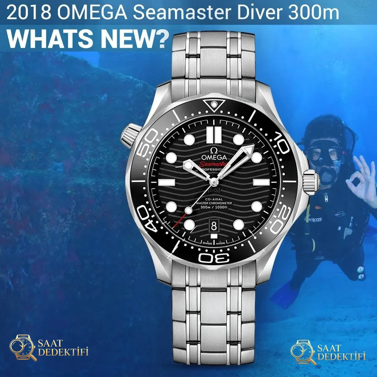 2018 Seamaster Diver 300m Master Chronometer İncelemesi