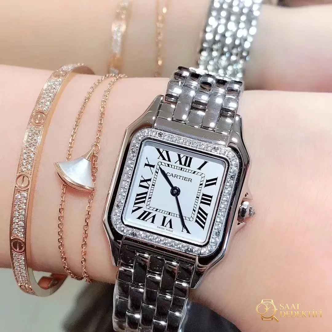 Yeni renk seçeneği: GF Factory Cartier Panthère replika kadın saatinin işçiliği nasıl? Orijinalle karşılaştırınca DJ Factory