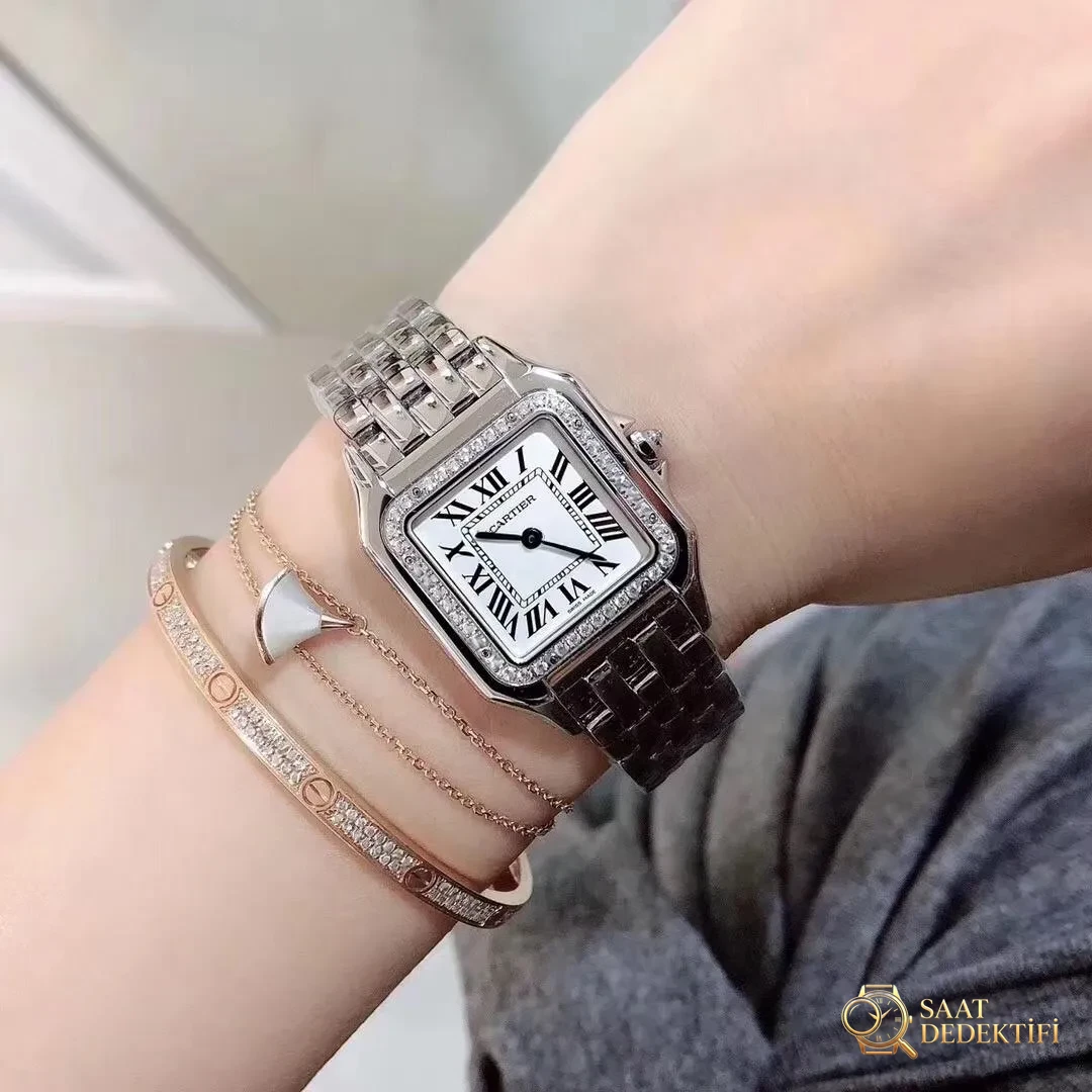 Yeni renk seçeneği: GF Factory Cartier Panthère replika kadın saatinin işçiliği nasıl? Orijinalle karşılaştırınca DJ Factory