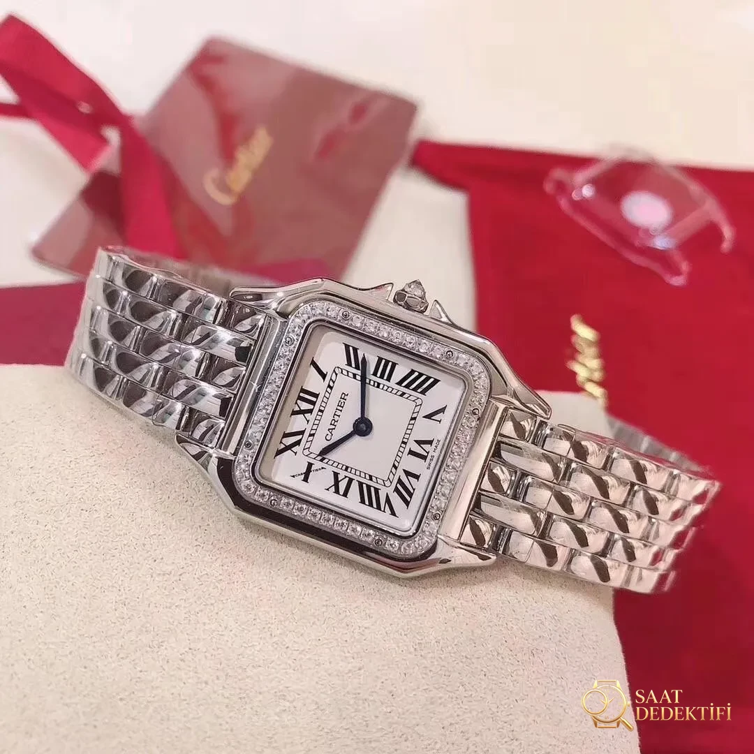 Yeni renk seçeneği: GF Factory Cartier Panthère replika kadın saatinin işçiliği nasıl? Orijinalle karşılaştırınca DJ Factory