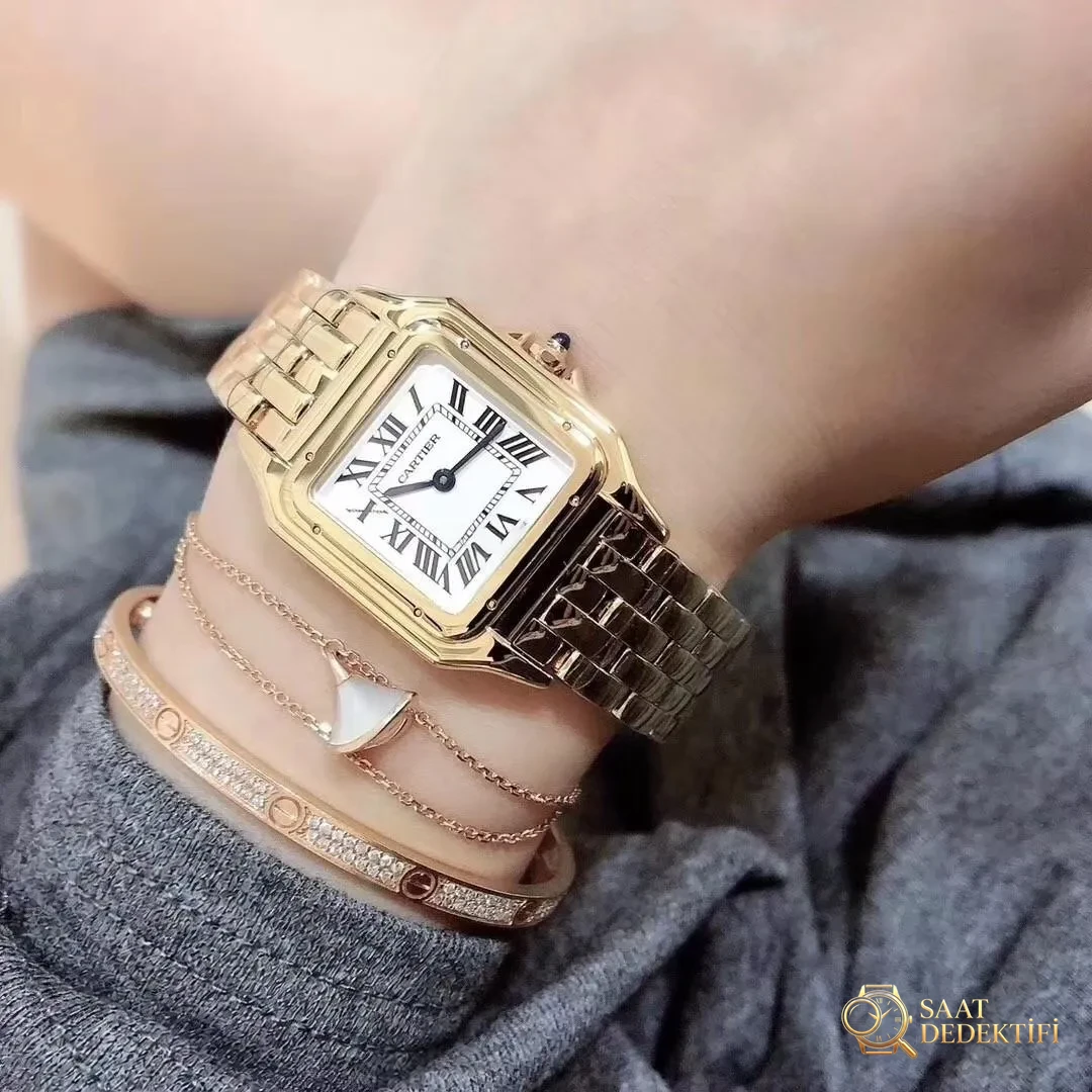 Yeni renk seçeneği: GF Factory Cartier Panthère replika kadın saatinin işçiliği nasıl? Orijinalle karşılaştırınca DJ Factory