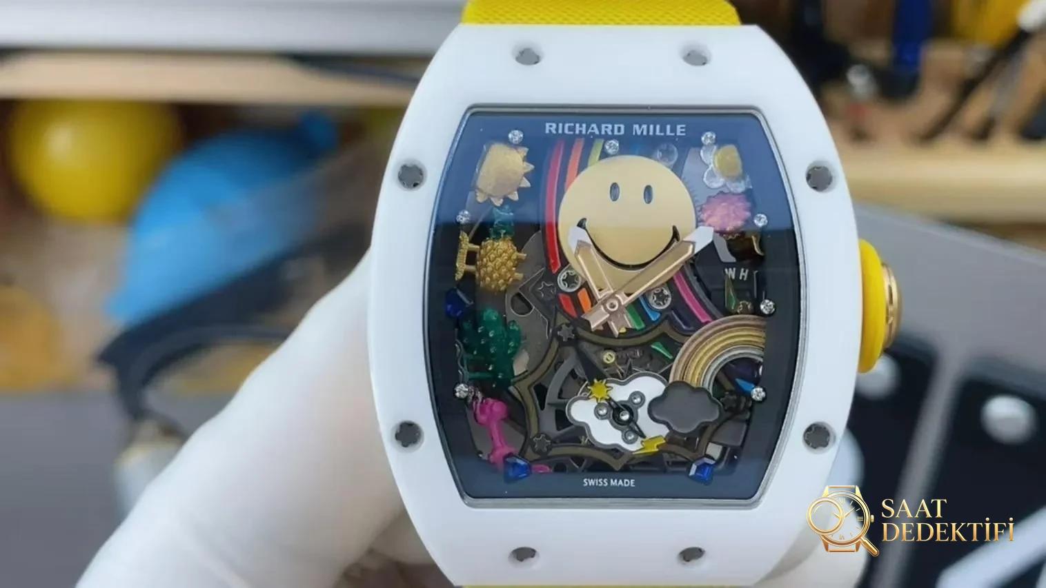 Replika Richard Mille RM088 Smile Face