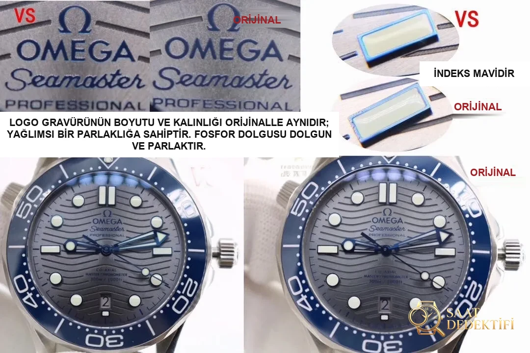 Yeni seramik kadranlı VS Factory Omega Seamaster 300M — dalgalı gri kadran, beyaz mine saat işaretli bezel dalış saatinin karşılaştırmalı incelemesi - Genel Açı ve Estetik Duruş