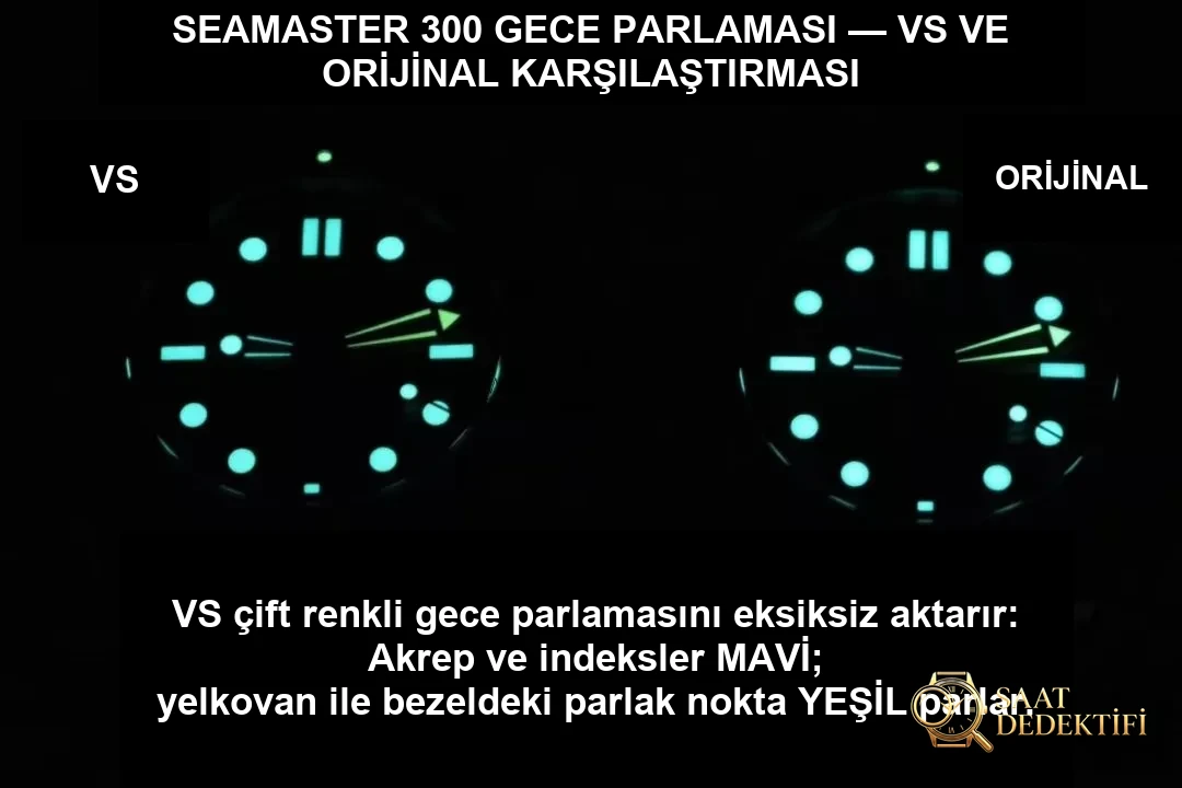Yeni Siyah Kadranlı VS Factory Omega Seamaster 300M Gerçek-Replika Karşılaştırması ve Orijinal İncelemesi - Yan Profil ve Kordon Bağlantısı