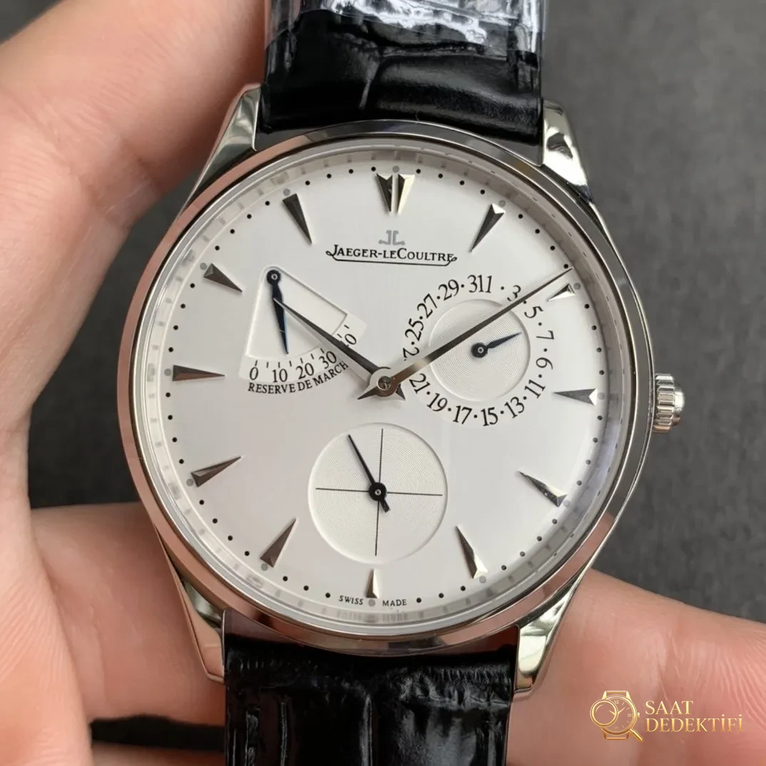 Yeni Ürün Raporu: YL Factory Jaeger-LeCoultre Palyaço 1378420 Master serisi tek parça mekanizmalı klasik saatin zayıf noktası nerede? - Kadran Detayı ve Bezel İşçiliği