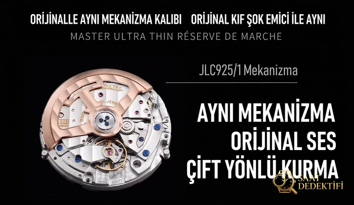 Yeni Ürün Raporu: YL Factory Jaeger-LeCoultre Palyaço 1378420 Master serisi tek parça mekanizmalı klasik saatin zayıf noktası nerede? - Bilezik, Toka ve Klips Mekanizması