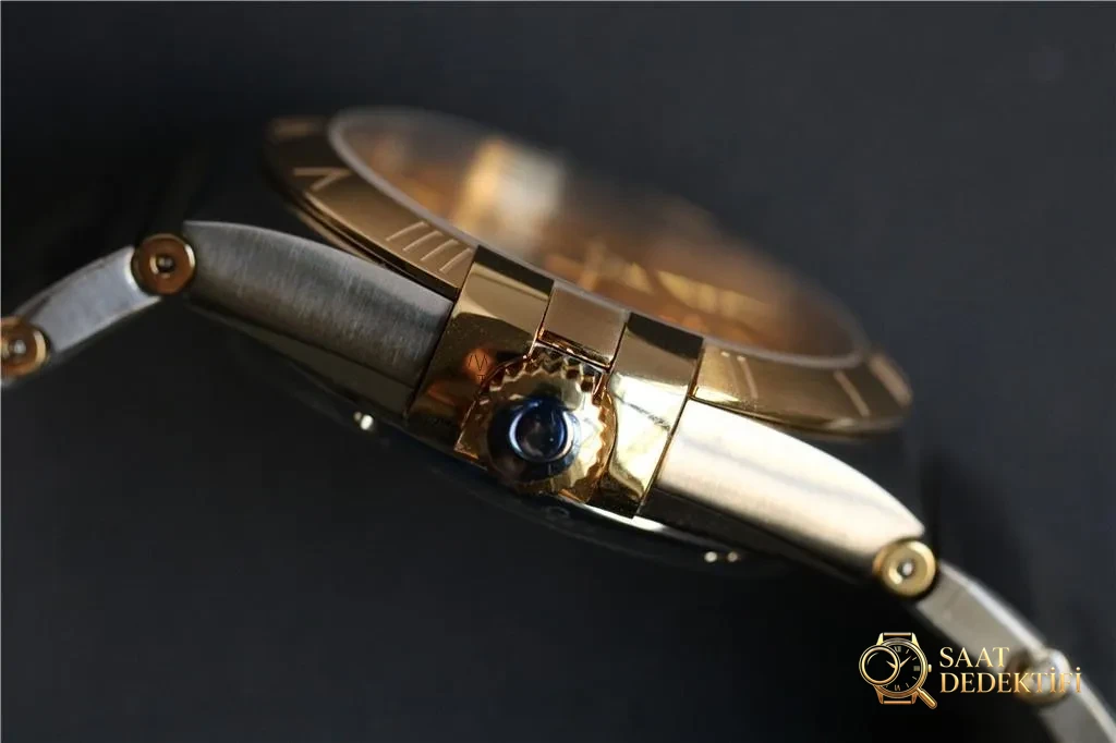 Yeni VS Factory Omega Altın Kadranlı Constellation Erkek Replika Saat Detaylı İncelemesi - Klips Kilidi ve Lazer Damgalar