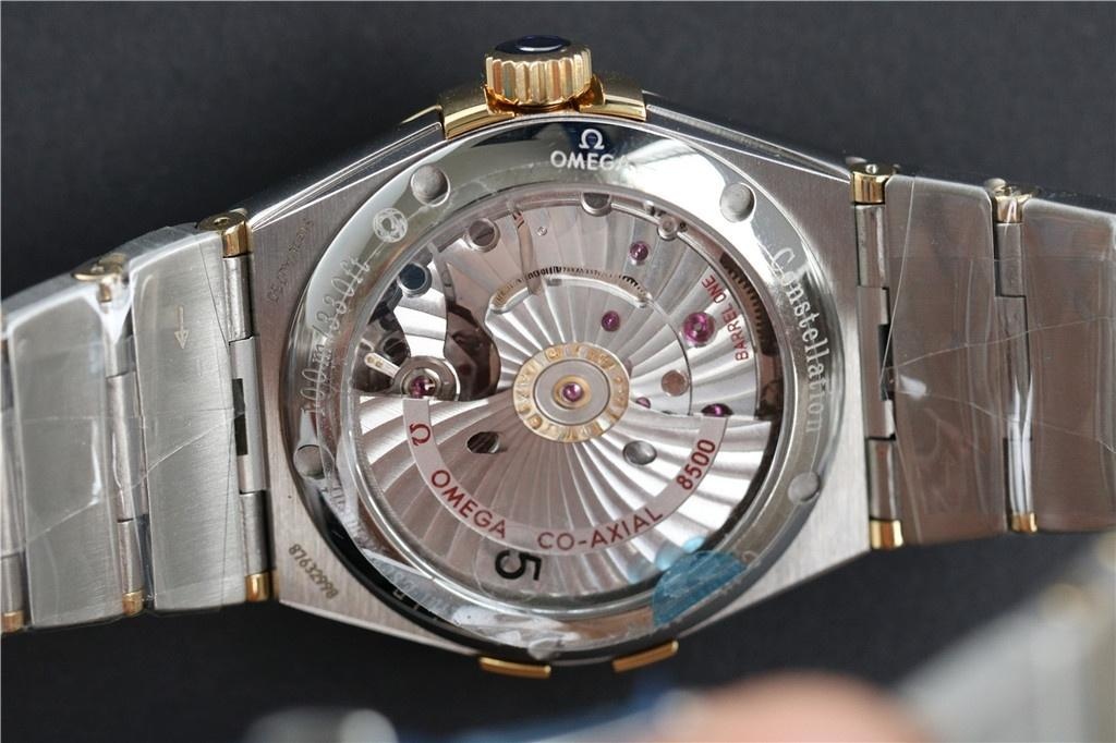 Yeni VS Factory Omega Altın Kadranlı Constellation Erkek Replika Saat Video İncelemesi — 9. fotoğraf