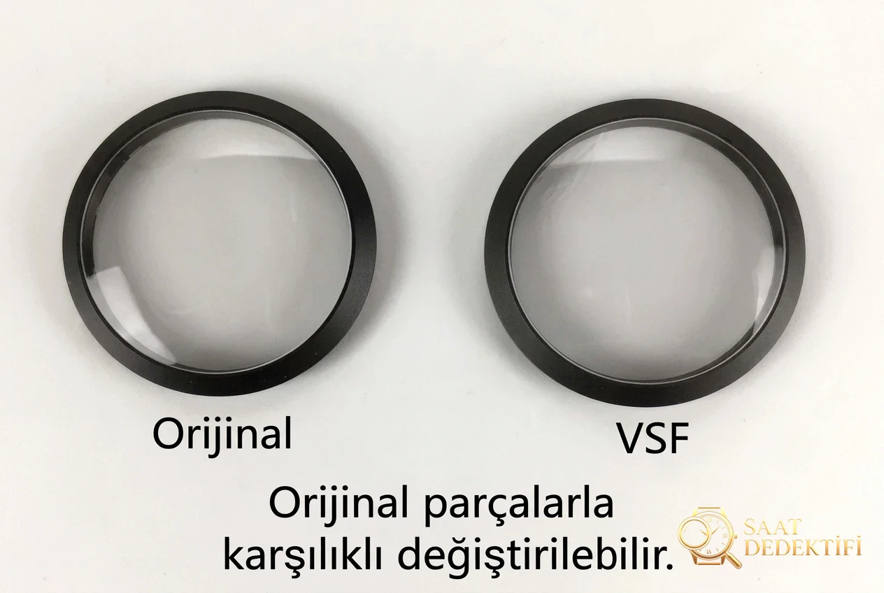 Yeni VS Factory Panerai PAM00441 V2 sürümünde 9001 mekanizmasının hangi noktaları geliştirildi? - Cam Yansıma Önleyici (AR) Kaplama