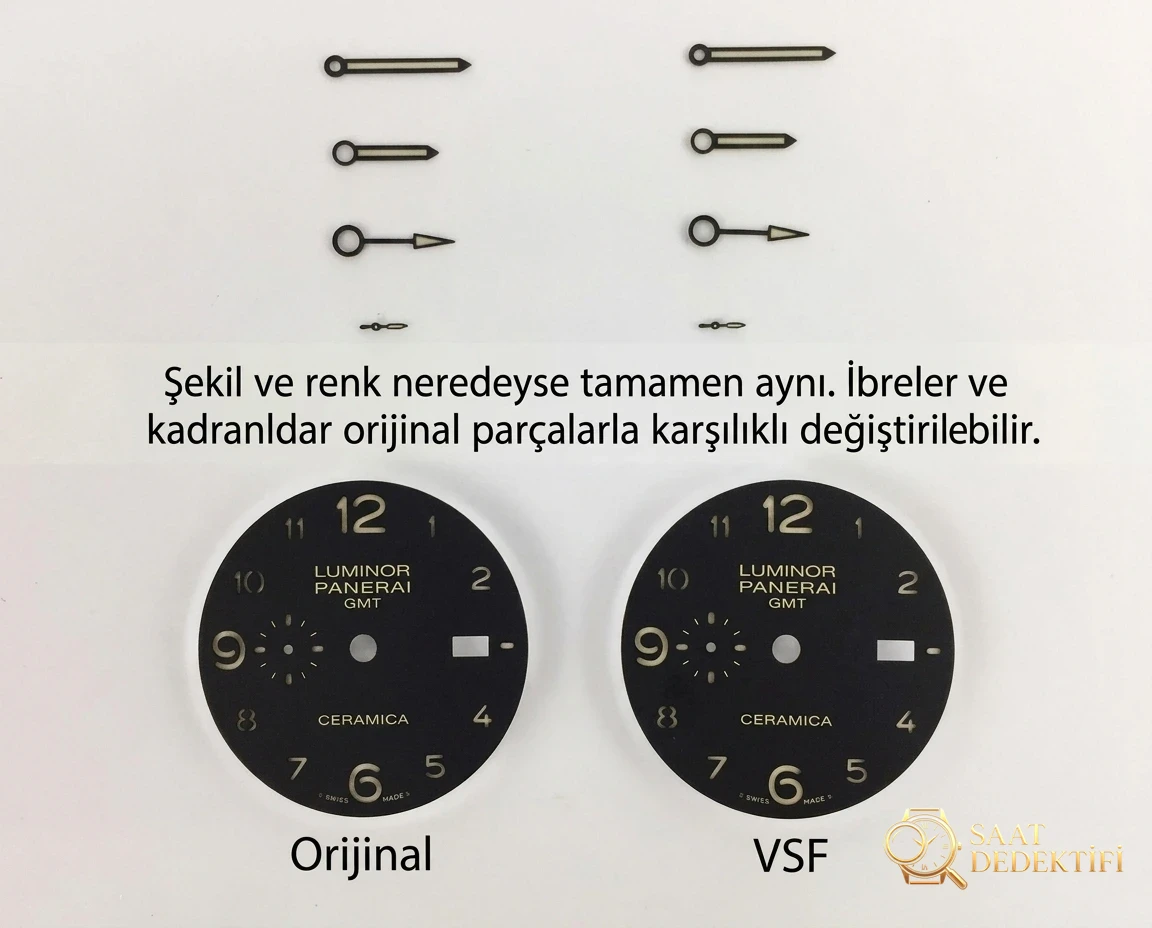 Yeni VS Factory Panerai PAM00441 V2 sürümünde 9001 mekanizmasının hangi noktaları geliştirildi? - Mekanizma Çark Dizilimi ve Taş Yatakları